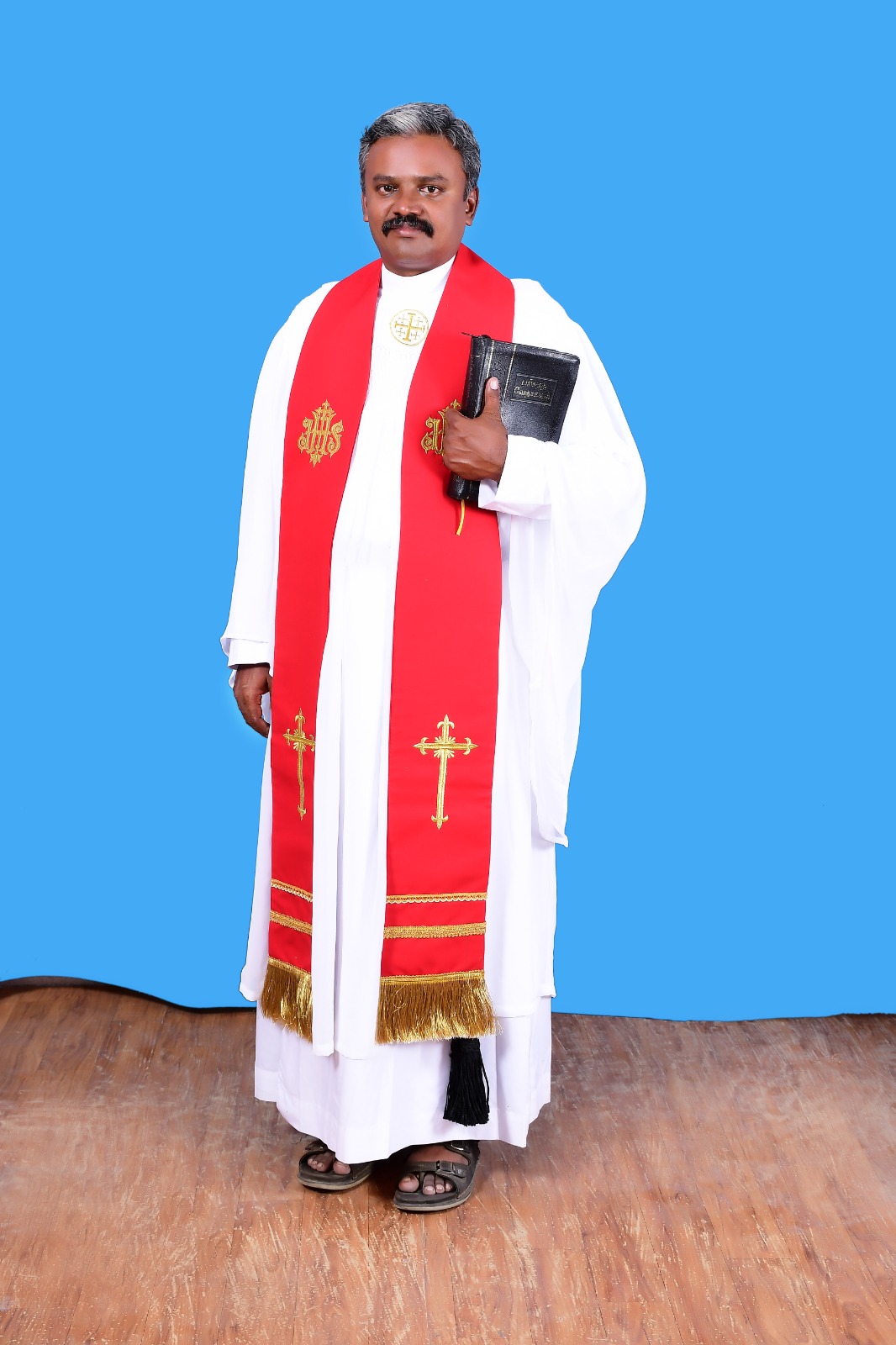 Rev.V.Samuel Ravi Raj M.A.,M.Sc.,MSW.,LL.B.,B.D.,